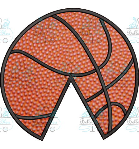 Basketball Side Design Applique