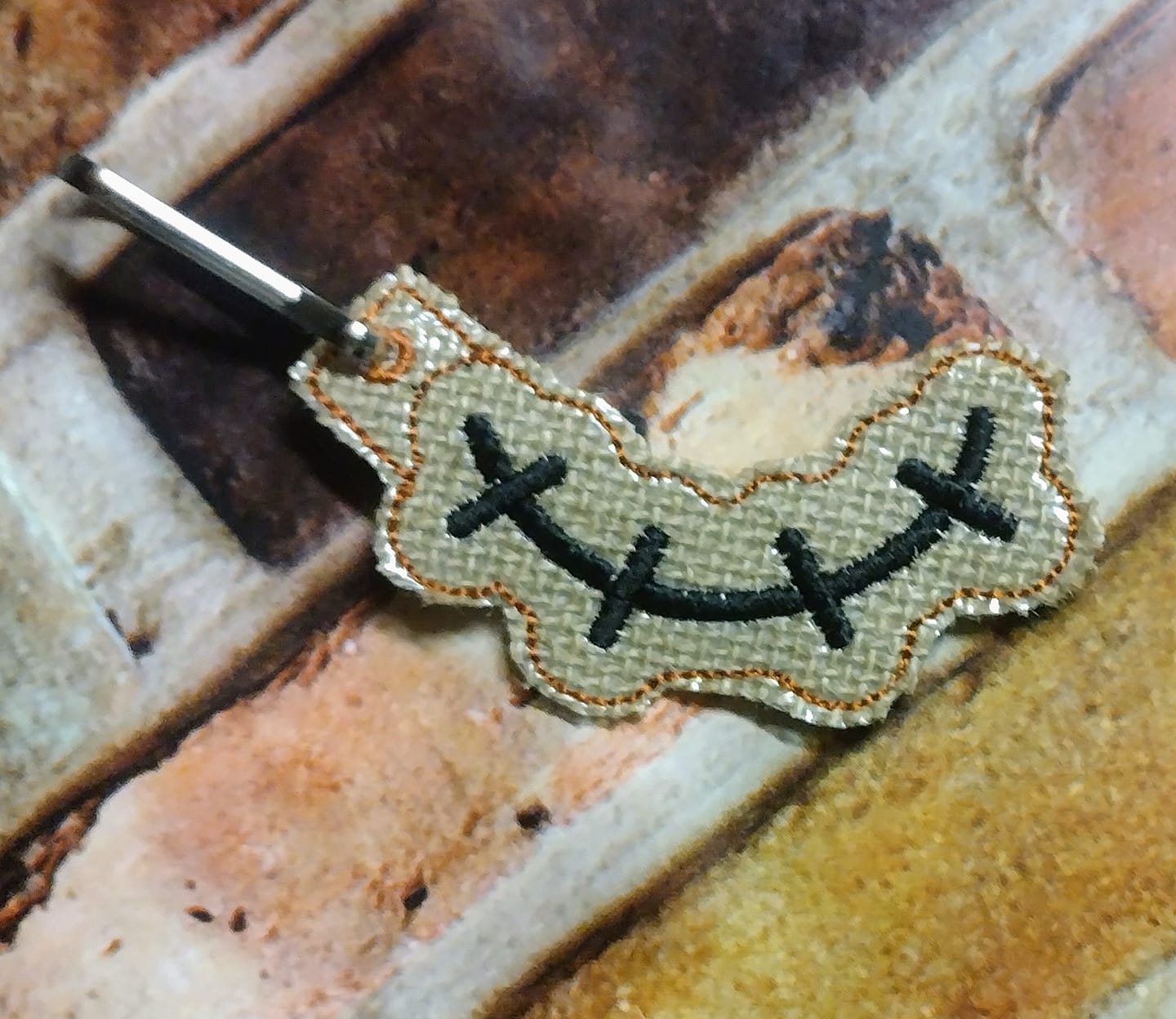 Scarecrow Smile Charm