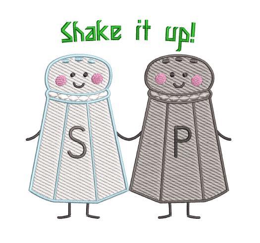 Salt & Pepper Sketchy design