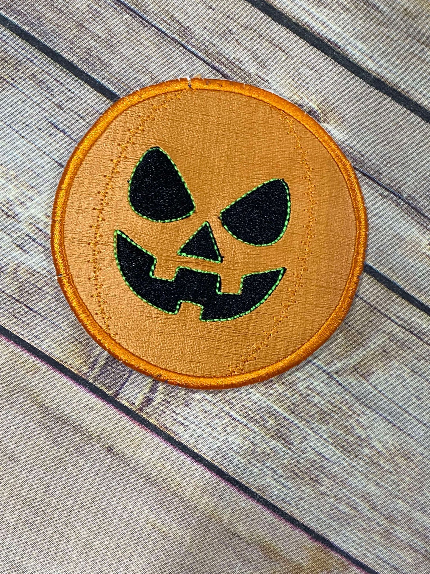 Jack O'Lantern Halloween ITH Coaster