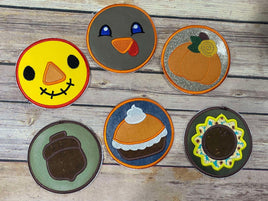 Thanksgiving Too ITH Coaster Set