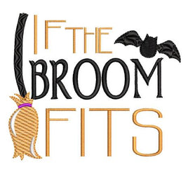 If the broom fits Halloween design