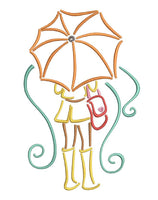 Girl with Umbrella Bundle Set