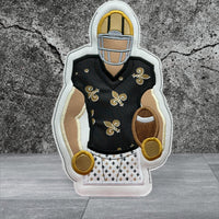 Football Player ITH Paper Towel Cover