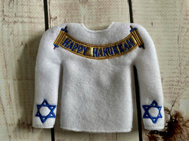 Elf Hanukkah Sweater Shirt ITH