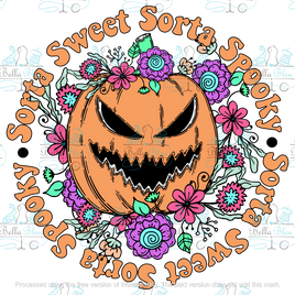 Sorta Spooky Sorta Sweet Halloween Sublimation pgn file