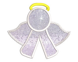 Angel Side Design Applique 4 sizes