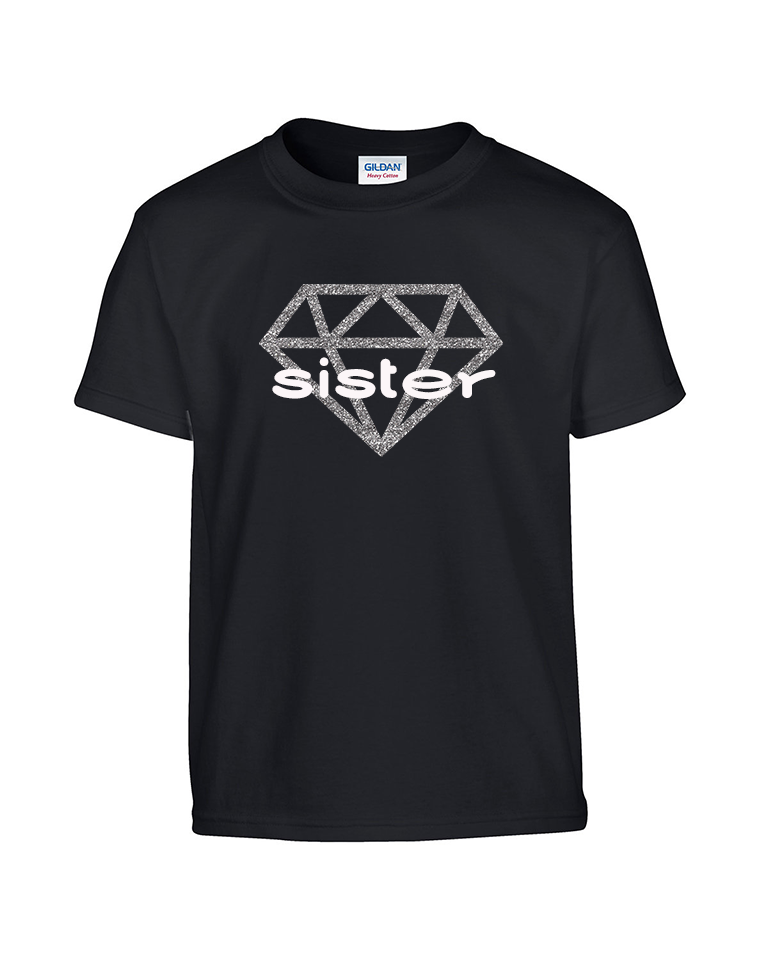 Diamond Sister or Brother Tee Youth