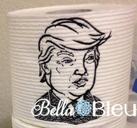 Trump toilet paper design