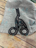 Embroidery Scissors Side Design Applique 3 sizes