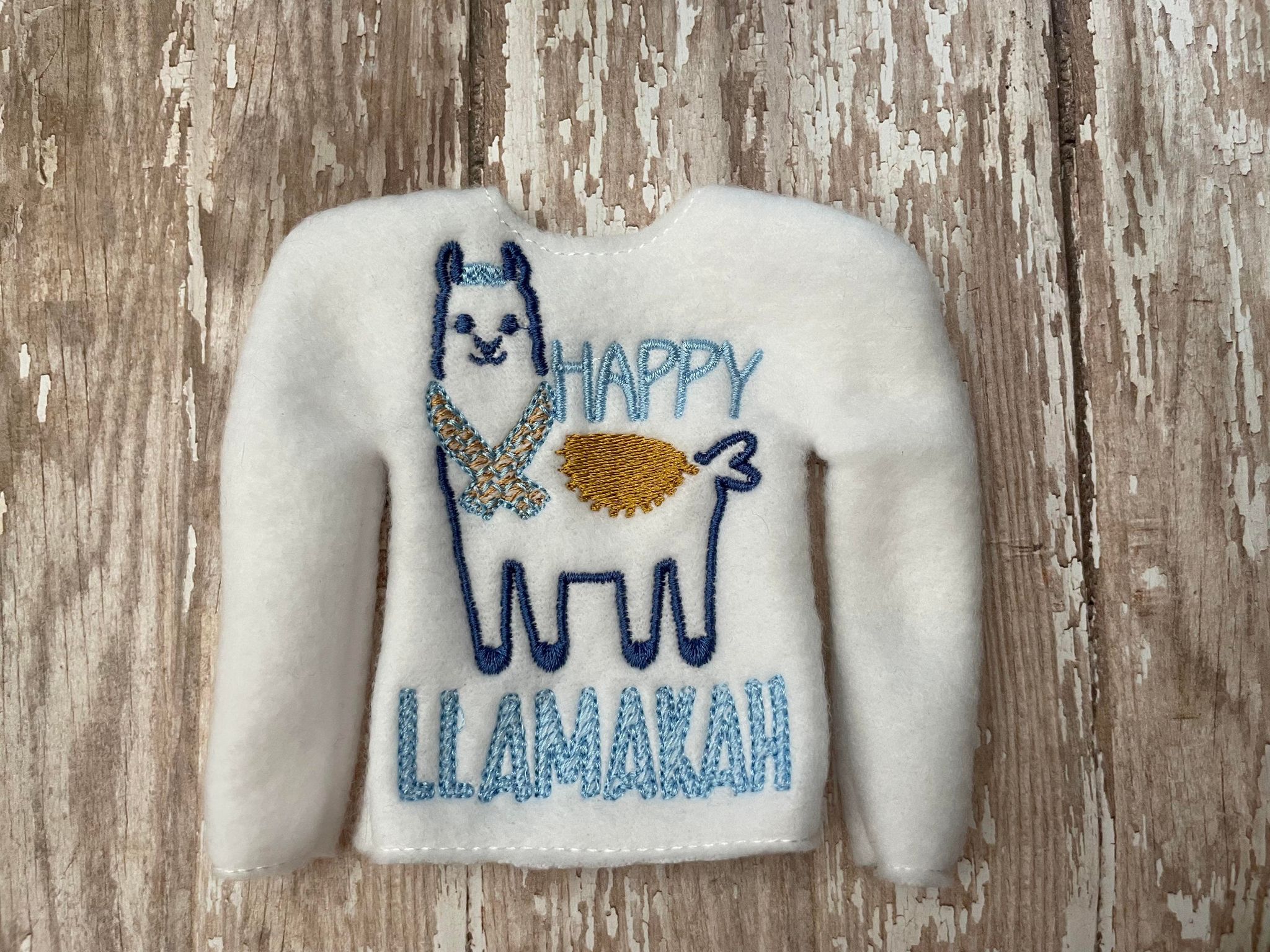 Hanukkah llama sweater sale