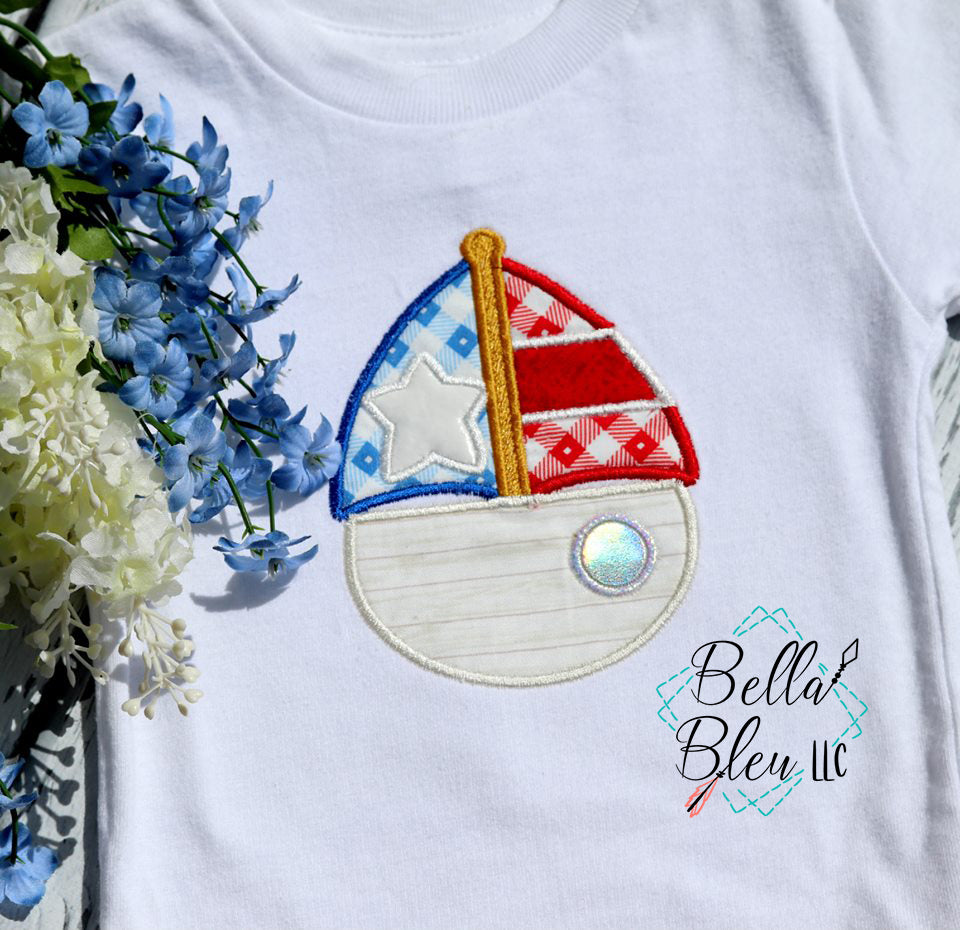 4th of July Sailboat Patriotic