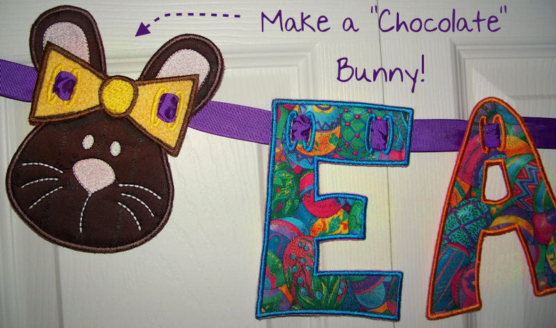 Bunny Rabbit Banner Add On - 3Sizes