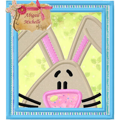 Bunny Blocks Applique Set, Machine Embroidery