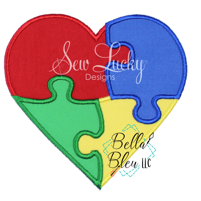 Autism Puzzle Heart