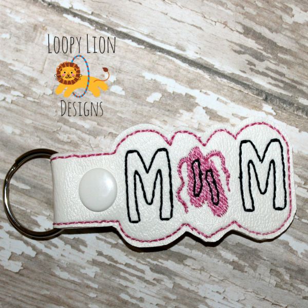 Dance Mom Snap Key Fob