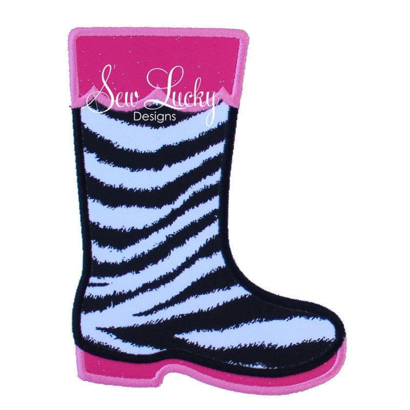 Rain Boot applique