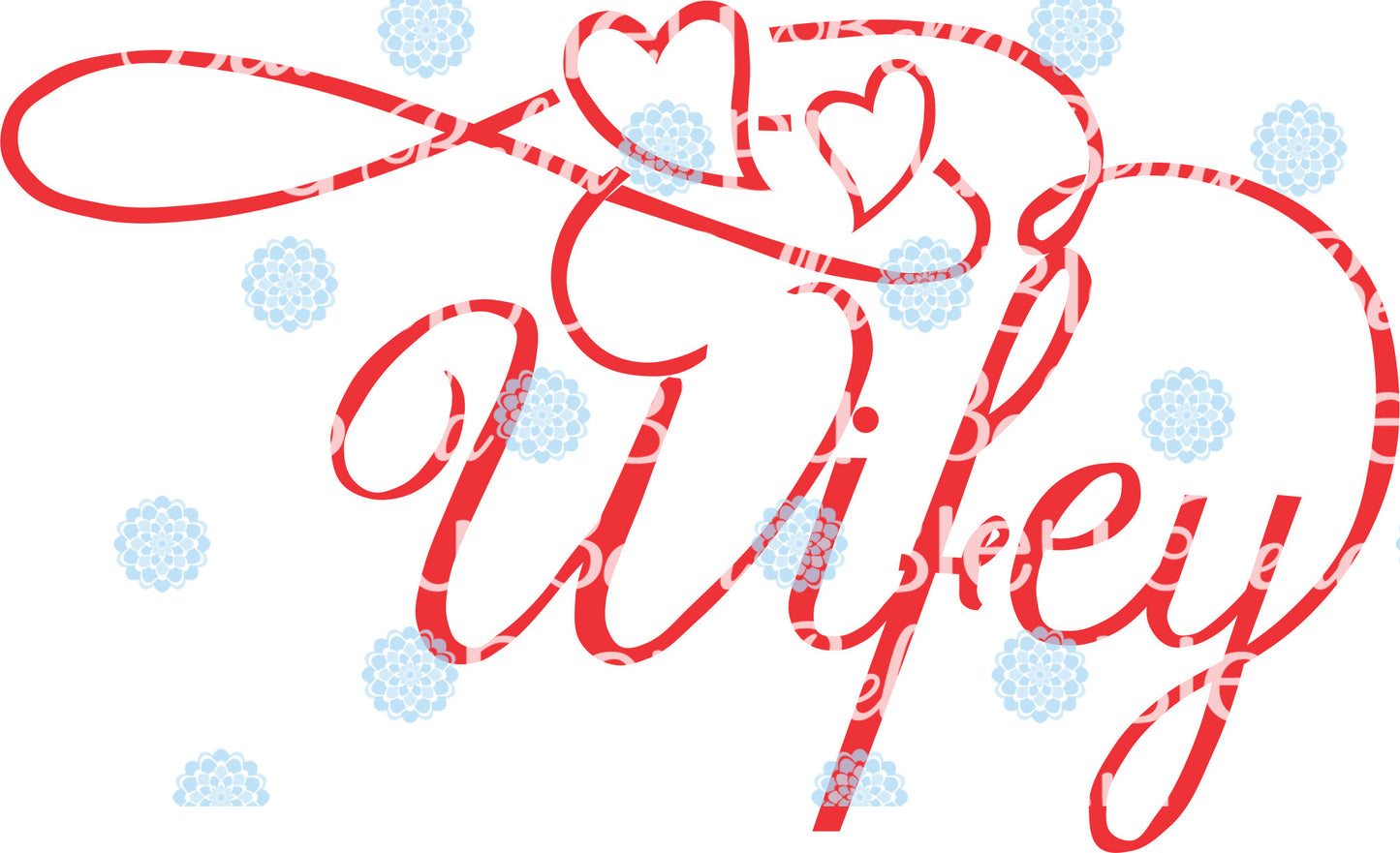 Wedding Wifey Wording Words Saying SVG Cuttable File