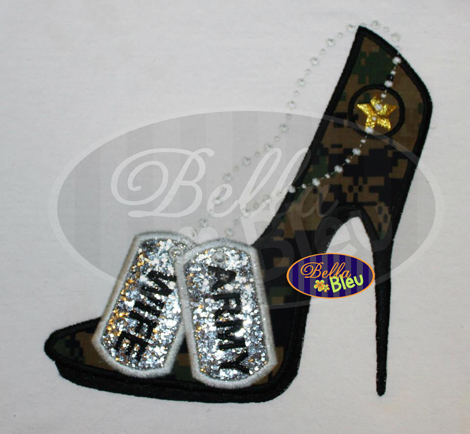 Sports Heels Applique Bundle