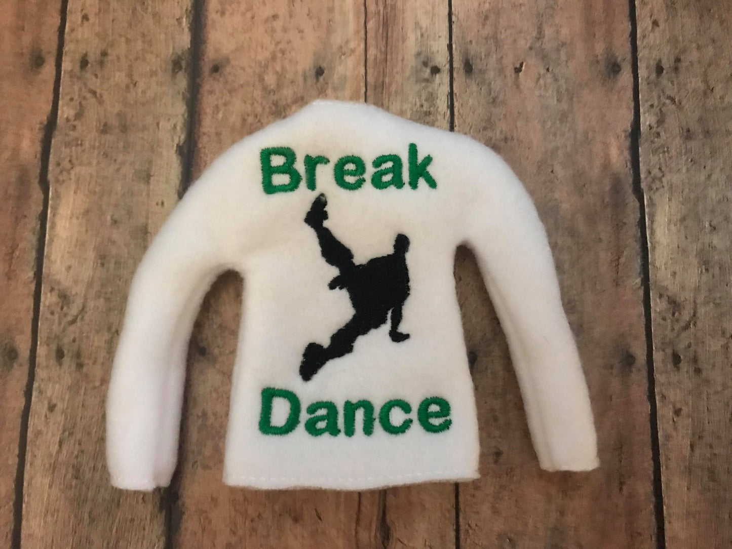 Inspired Fortnite Break Dance Elf Sweater In the hoop ith embroidery design