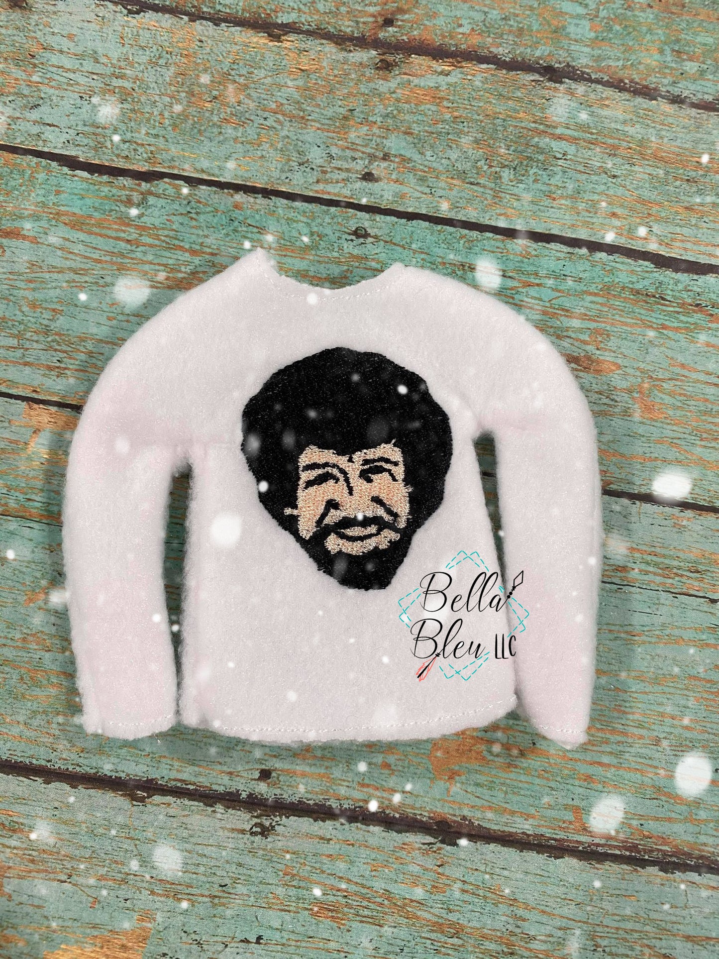 Inspired Bob Ross ITH Elf Shirt Sweater