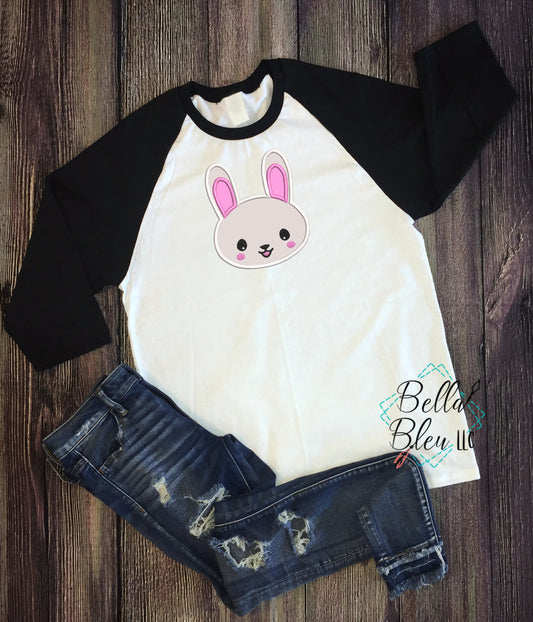 Bunny Applique face