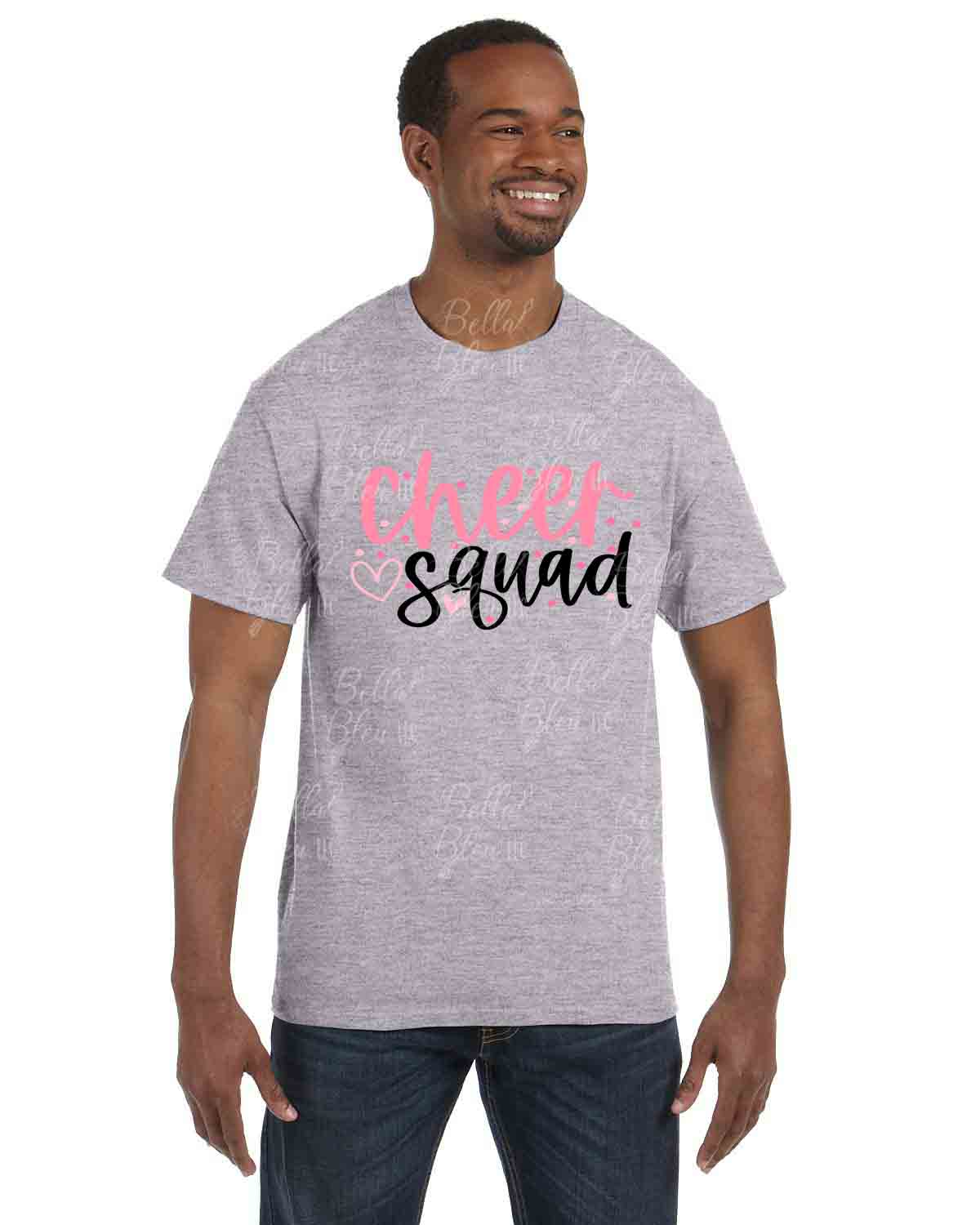 Cheer Squad tee shirt Kids and Adults