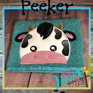 Farm Cow Peeker