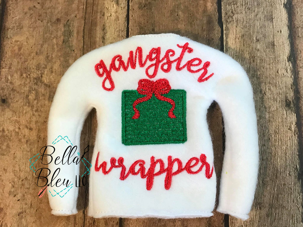 Gangster christmas store sweater