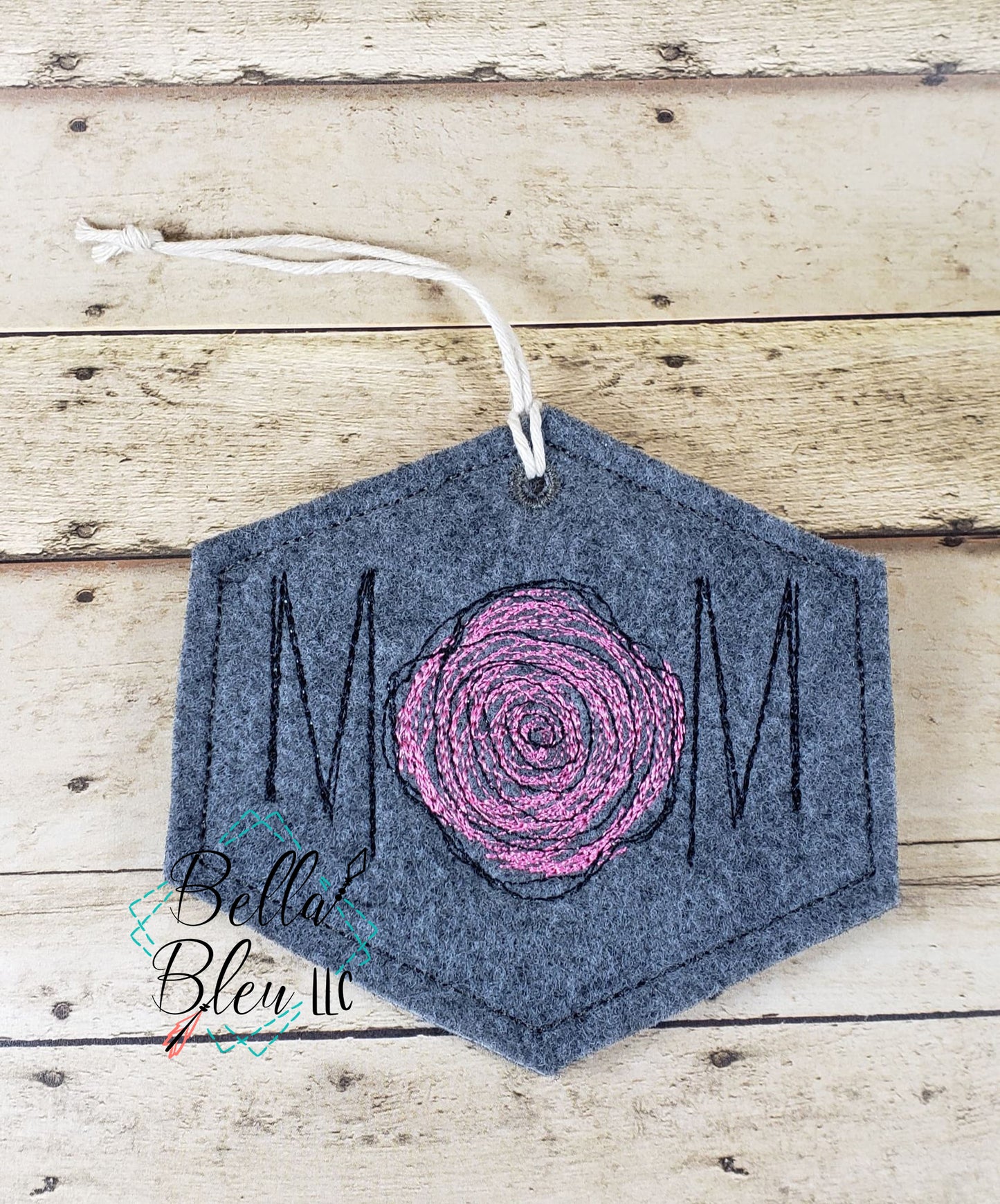 ITH Scribble Mom Christmas Ornament