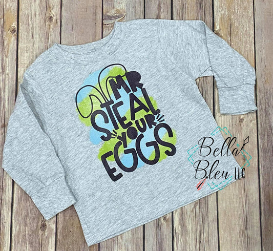 Mr Steal your Eggs Easter Shirt