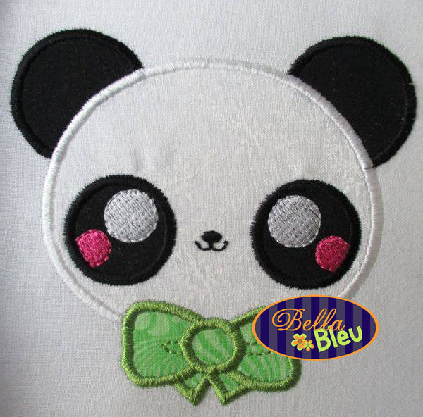 Kawaii Panda Boy with Bow Tie