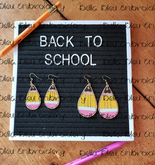 ITH School Pencil Earrings