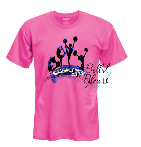 Blackhawk Invite Cheer Competition Shirt Pre-Order