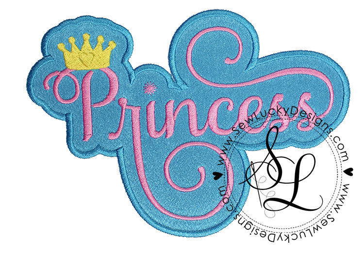 Princess Patch Applique