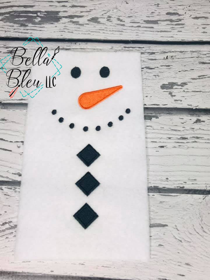 Snowman Applique Pieces