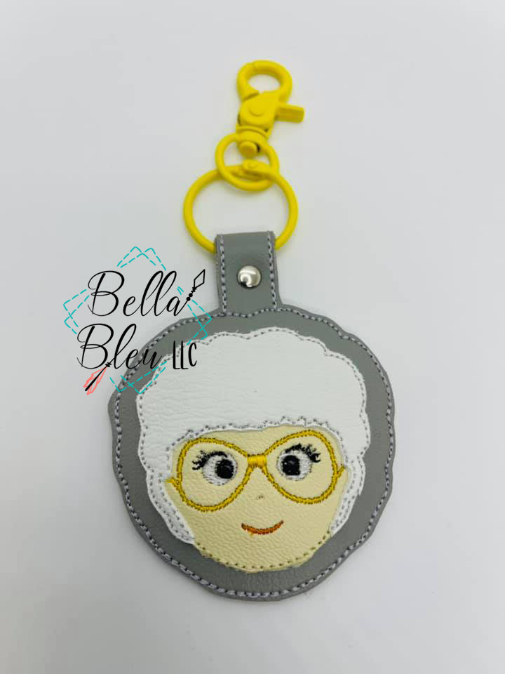 In the Hoop Inspired Golden Girls Sophia Key Fob