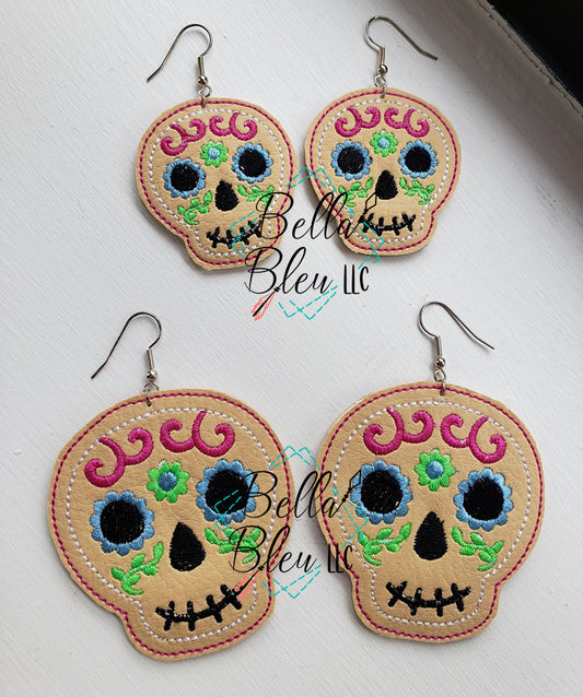 ITH Sugar Skulls Earrings Earring Jewelry