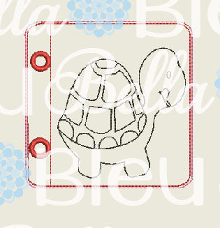 Ith Sea Turtle Coloring Page Pages machine embroidery design