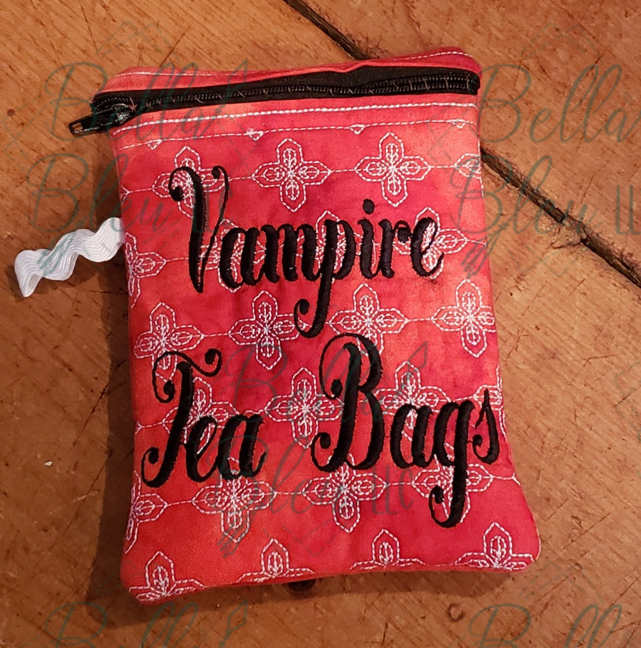 ITH Vampire Tea Bags Zipper bag